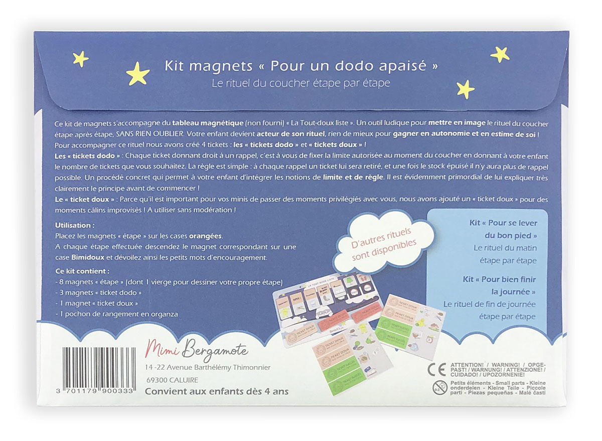 rituel du soir . rituel enfant . magnet rituel du soir – FPM magnet